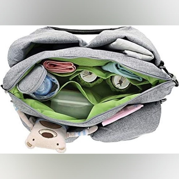 HP Lassig Neckline Bag, Black Melange - Picture 3 of 14